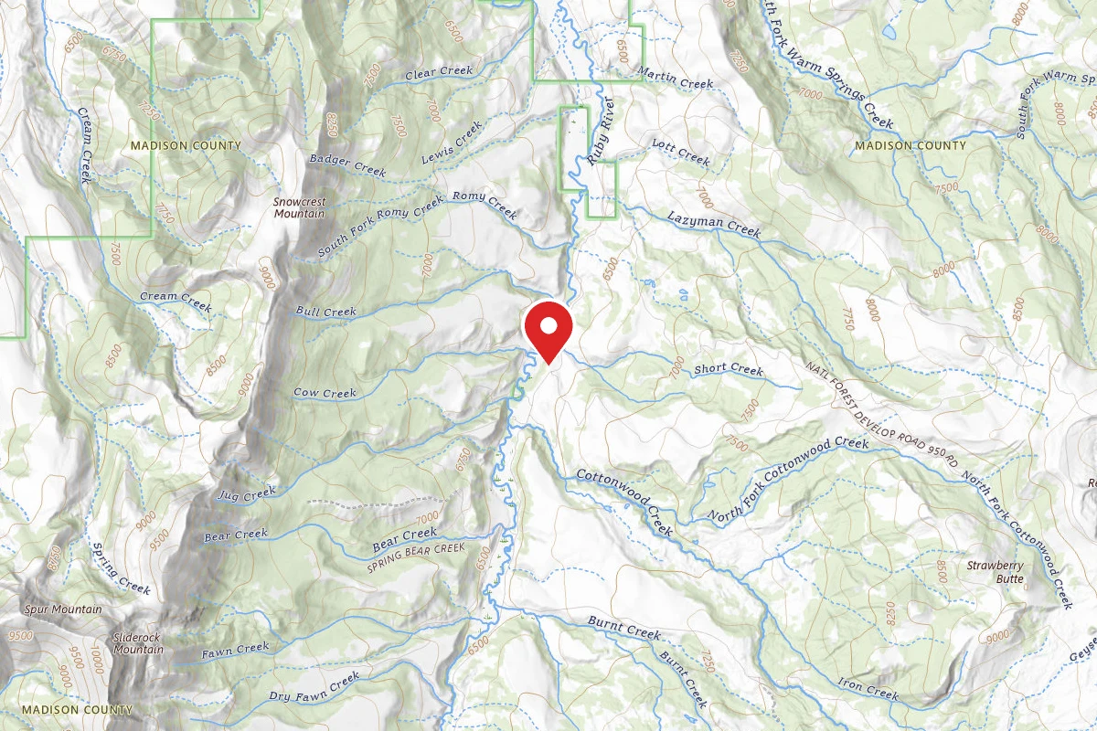 Beaverhead-Deerlodge Dispersed Campsite FS6100D-01