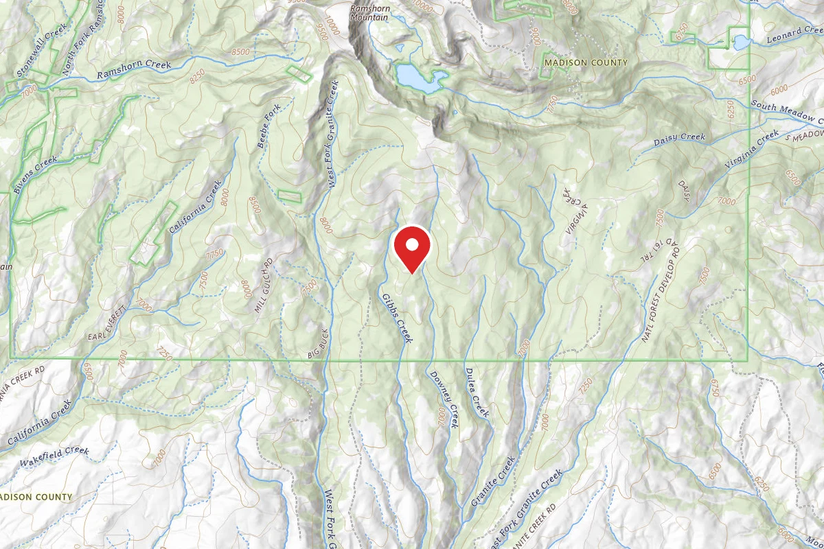 Beaverhead-Deerlodge Dispersed Campsite FS7303-02
