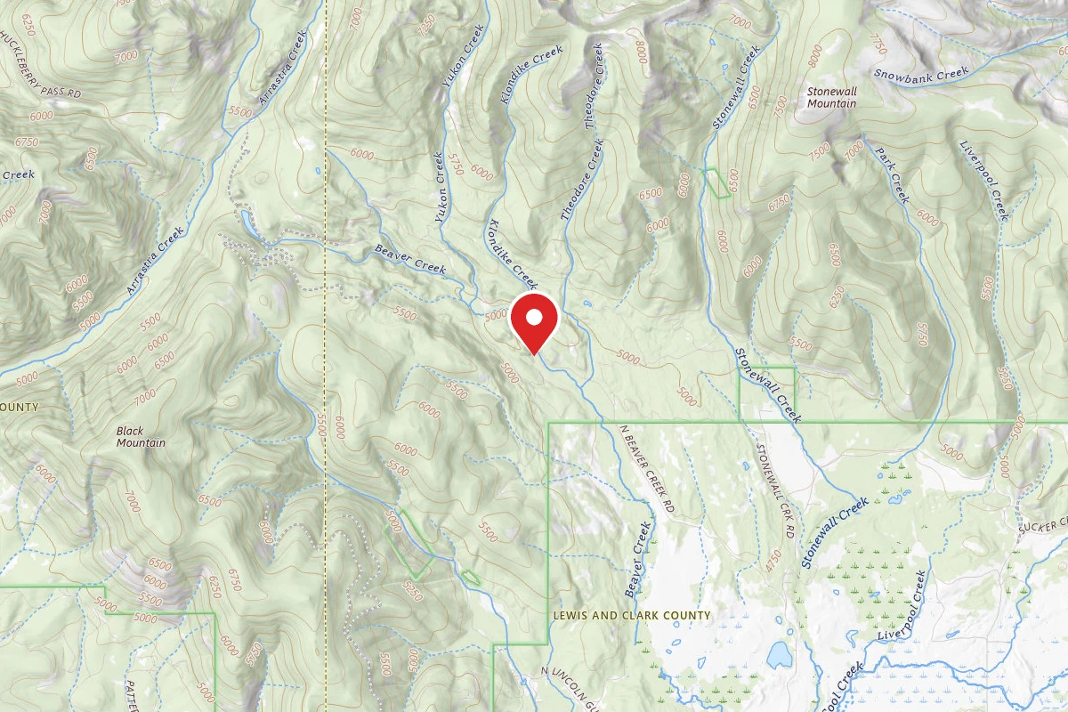Helena-Lewis and Clark Dispersed Campsite LINCOLN DITCH-RD 4083-006