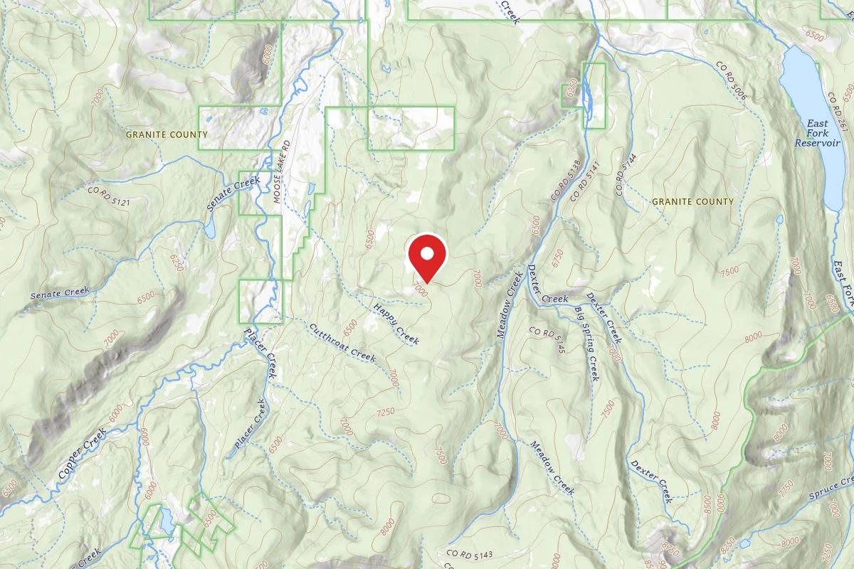 Beaverhead-Deerlodge Dispersed Campsite HAPPY CREEK RD-002
