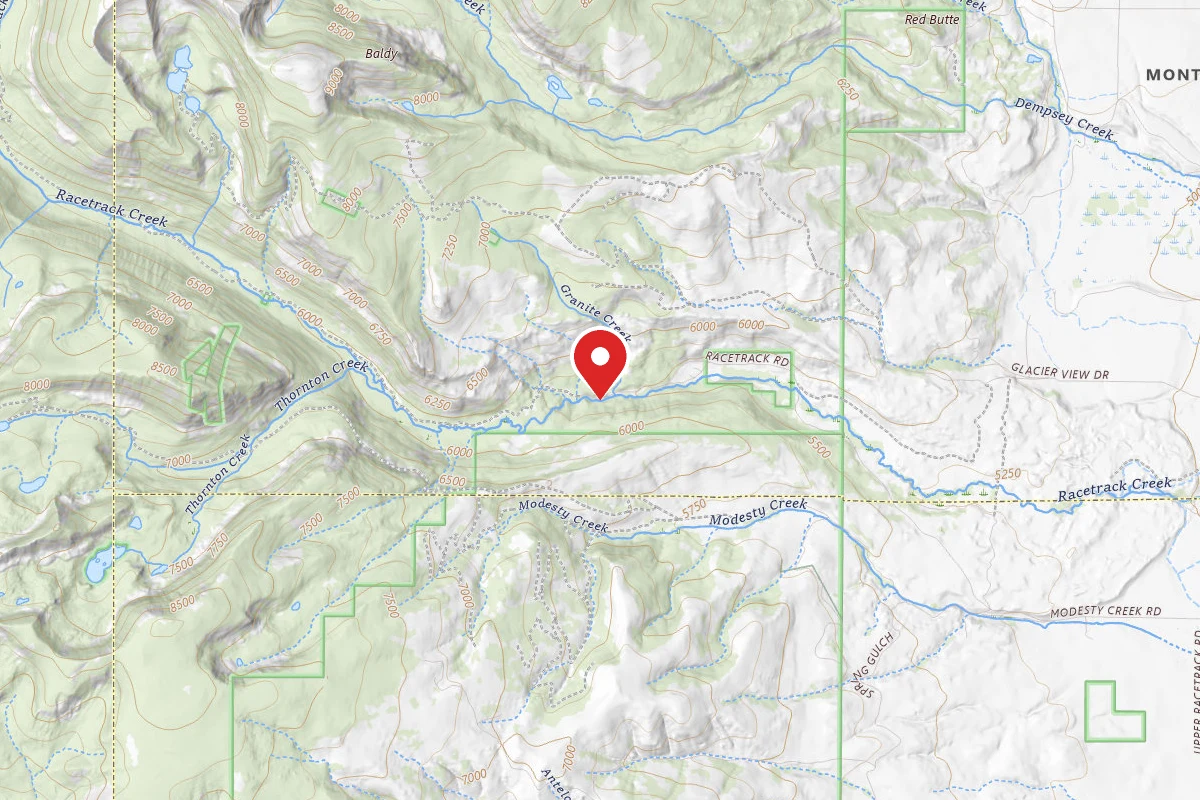 Beaverhead-Deerlodge Dispersed Campsite RACETRACK CREEK-010