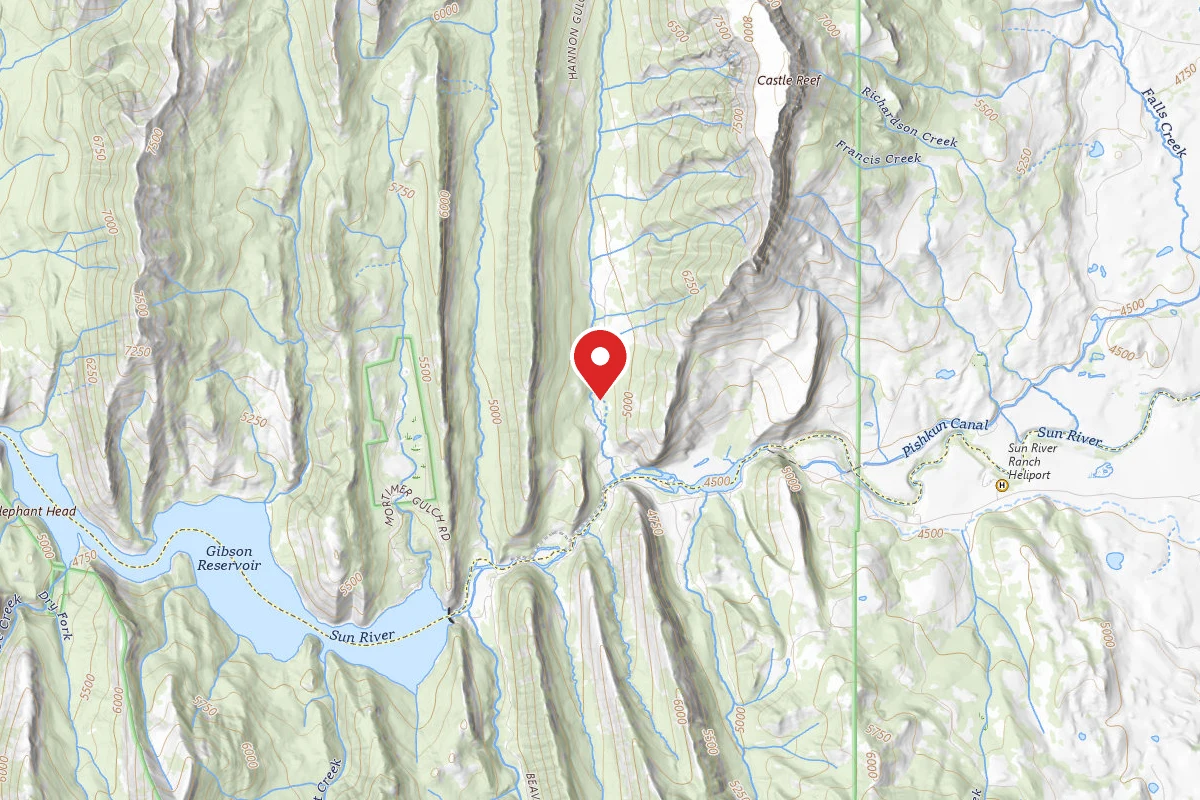 Helena-Lewis and Clark Dispersed Campsite ROAD 3305-04