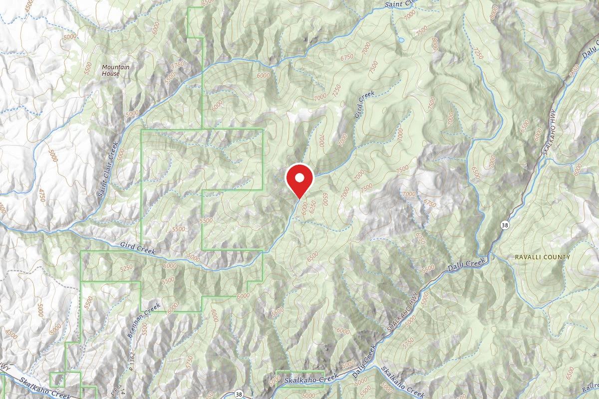 Bitterroot Dispersed Campsite RD 1356-01