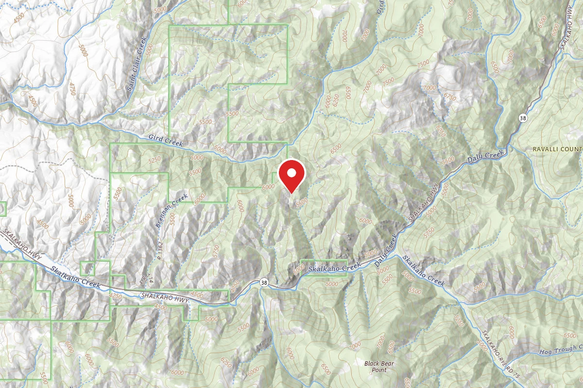 Bitterroot Dispersed Campsite RD 714-03