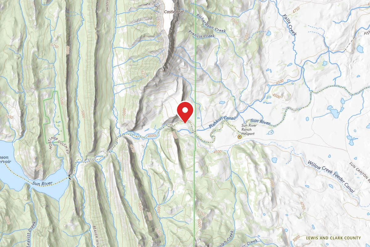 Helena-Lewis and Clark Dispersed Campsite ROAD 8986-004