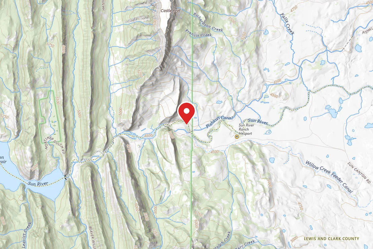 Helena-Lewis and Clark Dispersed Campsite ROAD 8986A-001