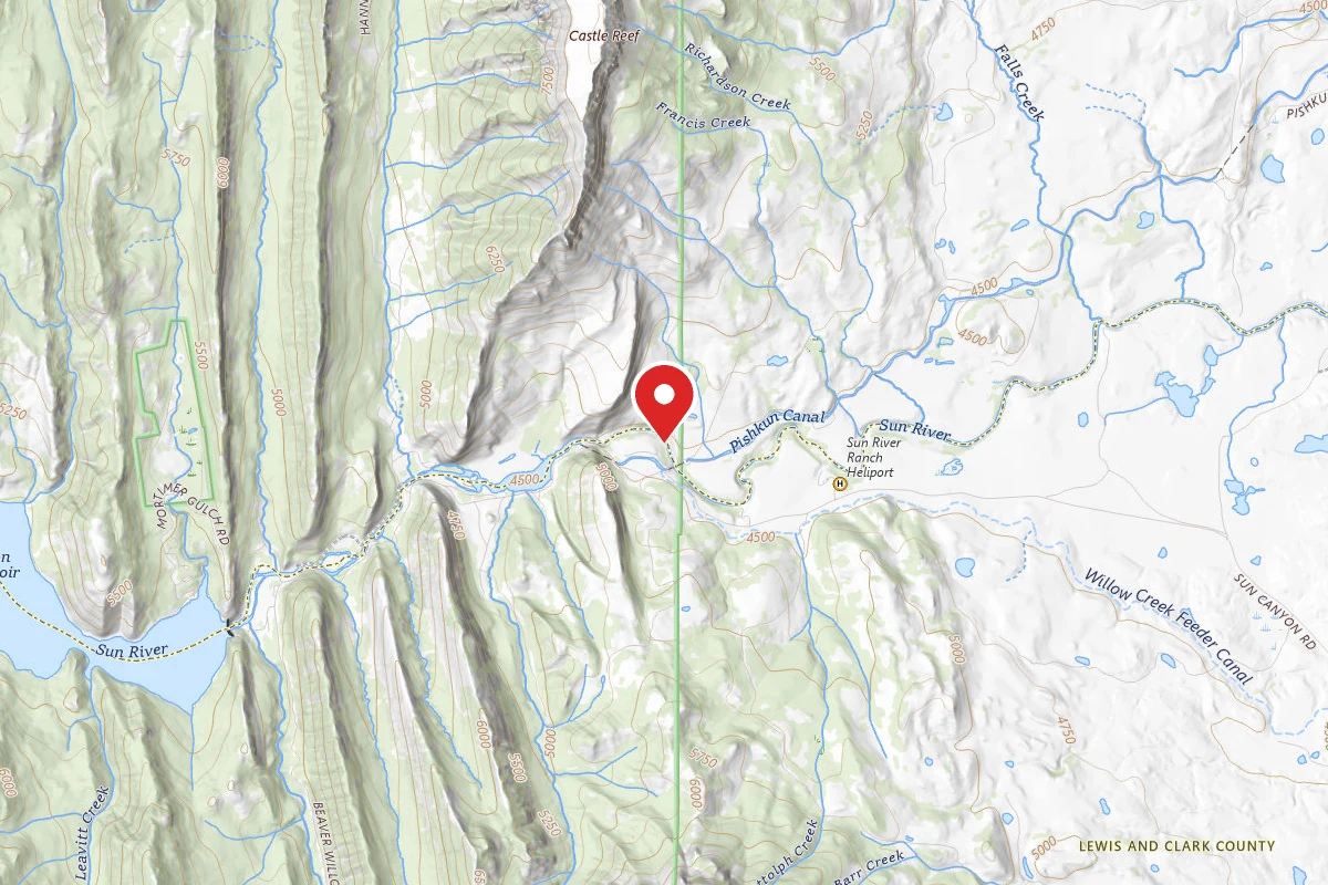 Helena-Lewis and Clark Dispersed Campsite ROAD 8986A-002