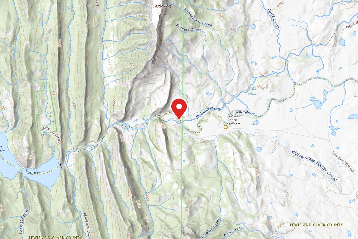 Helena-Lewis and Clark Dispersed Campsite ROAD 8986A-003