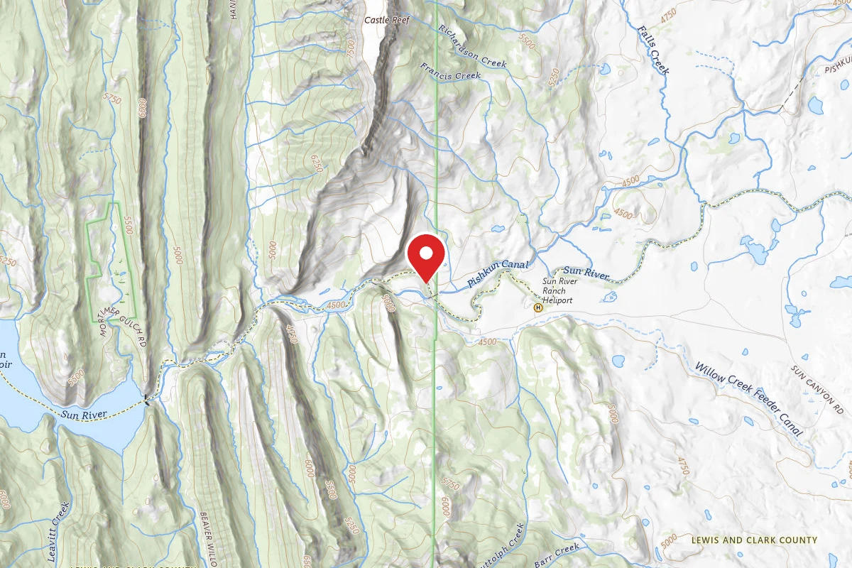 Helena-Lewis and Clark Dispersed Campsite ROAD 8986A-004