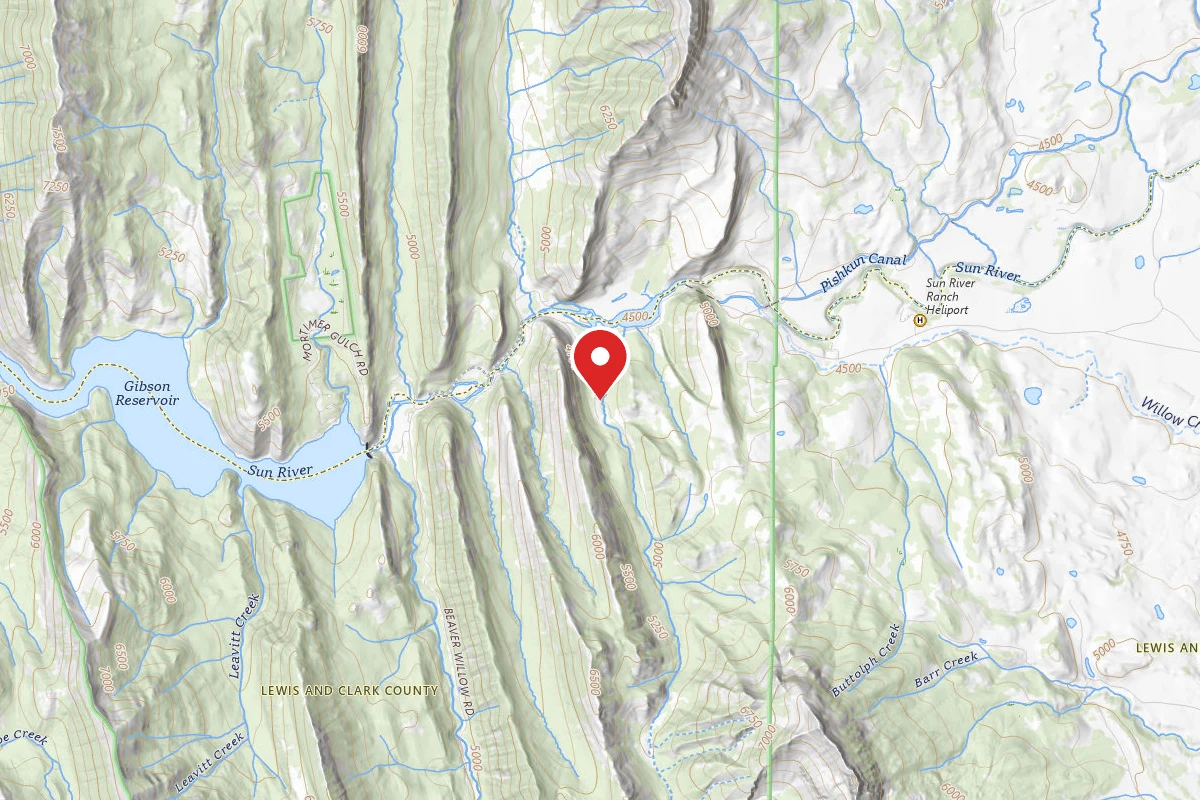 Helena-Lewis and Clark Dispersed Campsite ROAD 9167C-001