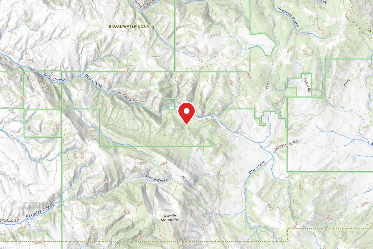 Helena-Lewis and Clark Dispersed Campsite DRY CREEK RD 4123 A1 004