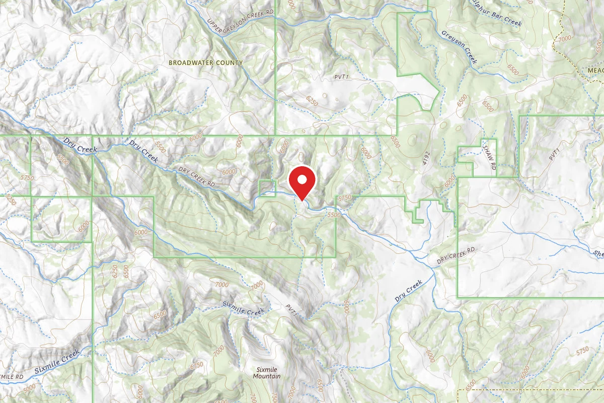 Helena-Lewis and Clark Dispersed Campsite DRY CREEK RD 4123 005
