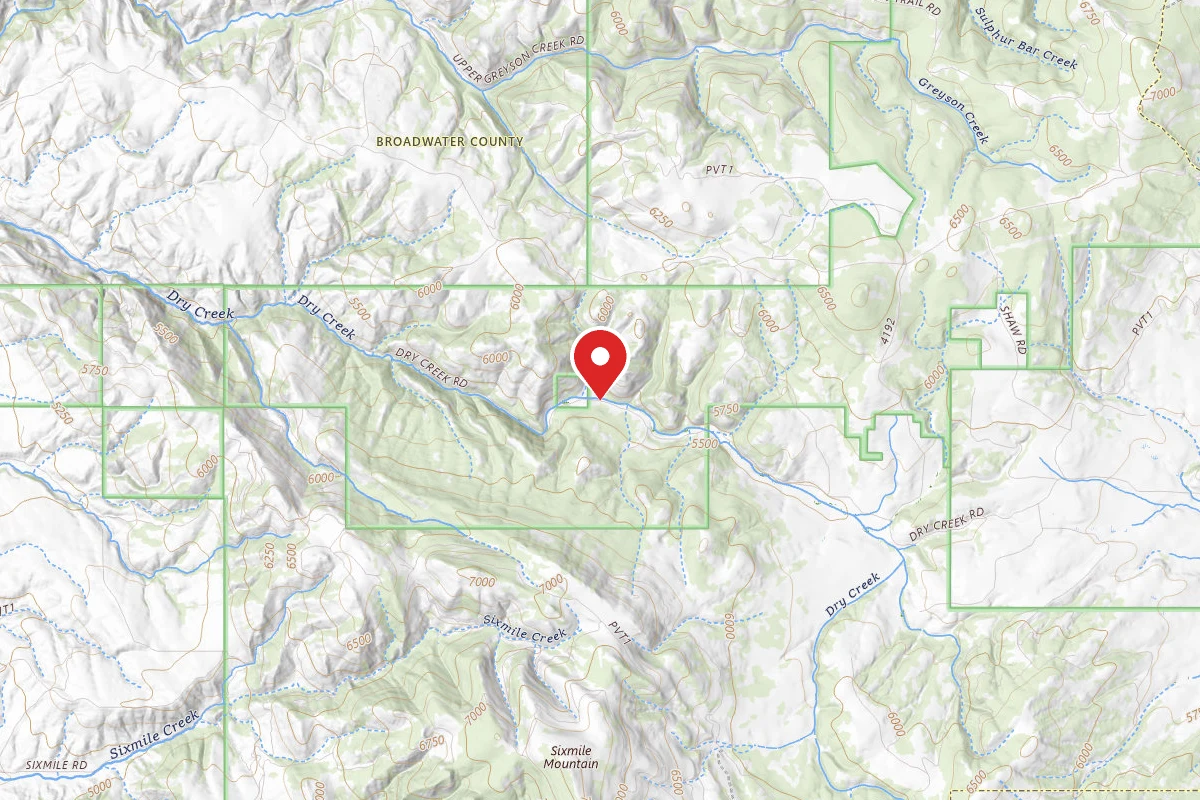 Helena-Lewis and Clark Dispersed Campsite DRY CREEK RD 4123 006