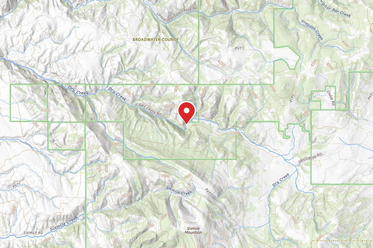 Helena-Lewis and Clark Dispersed Campsite DRY CREEK RD 4123 007
