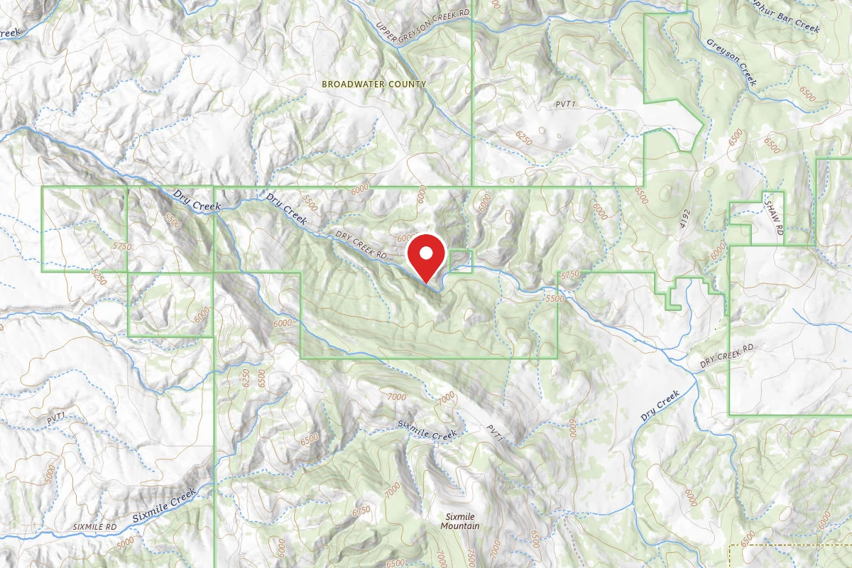 Helena-Lewis and Clark Dispersed Campsite DRY DREEK RD 4123 008