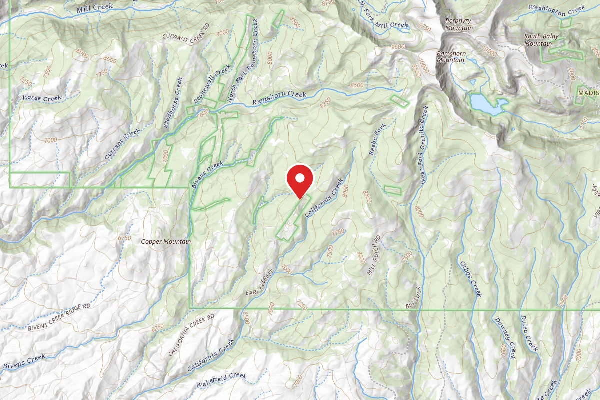 Beaverhead-Deerlodge Dispersed Campsite FS1217-03