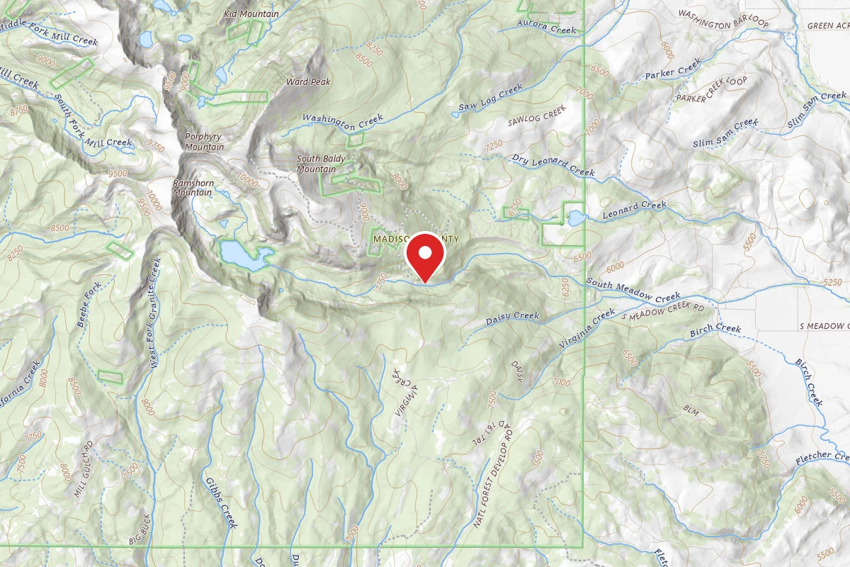 Beaverhead-Deerlodge Dispersed Campsite FS1221-02