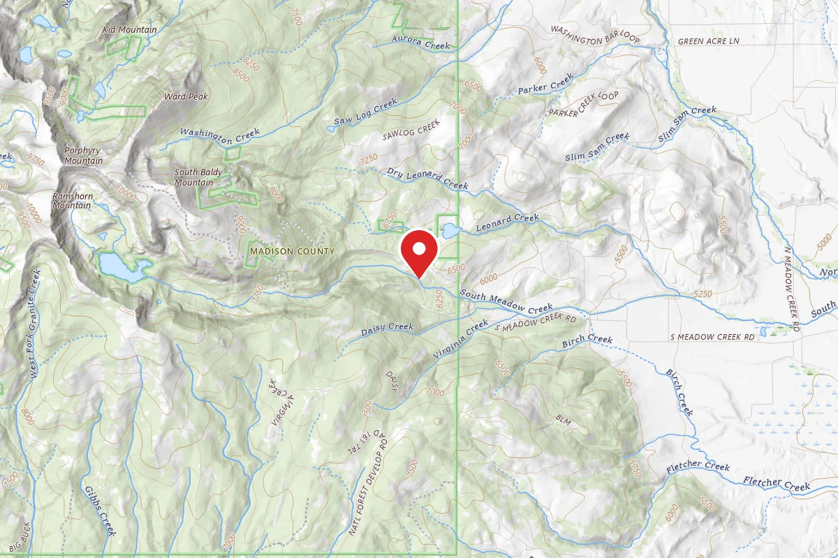 Beaverhead-Deerlodge Dispersed Campsite FS1221-03