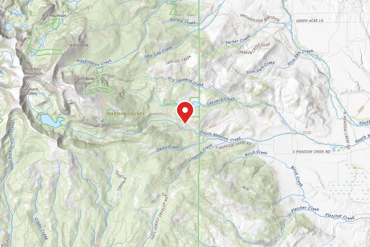 Beaverhead-Deerlodge Dispersed Campsite FS1221-05