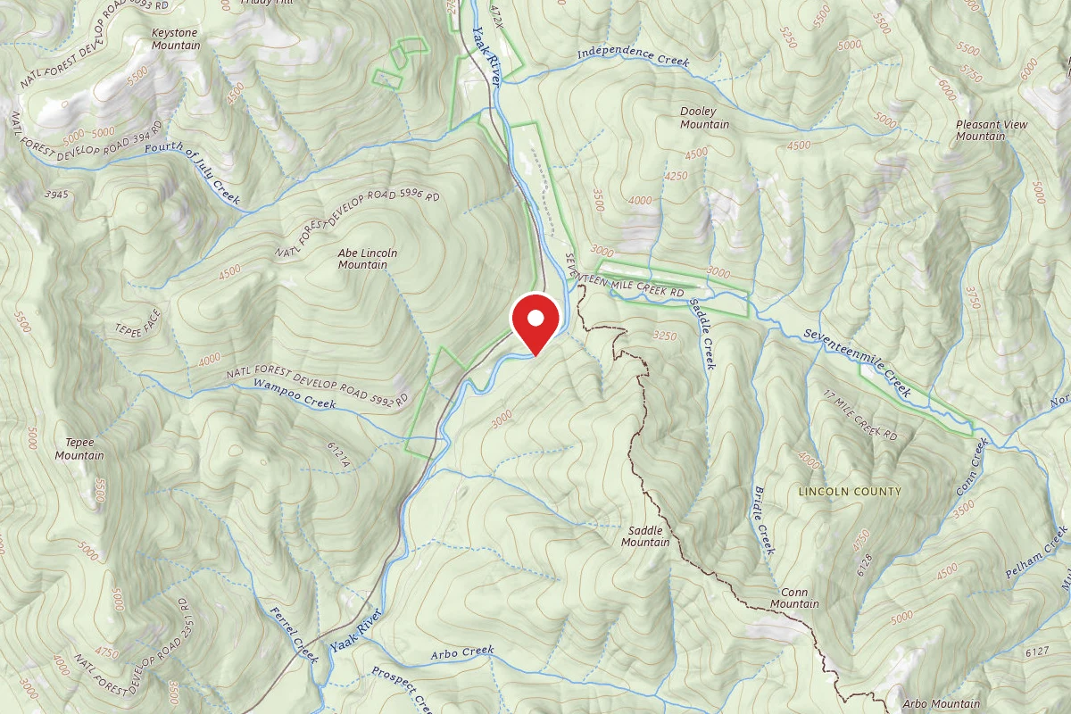 Kootenai Dispersed Campsite RD176 - SITE 1