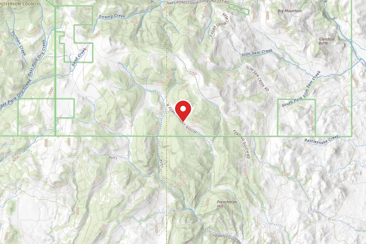 Helena-Lewis and Clark Dispersed Campsite JOHNNYS RD 621 004
