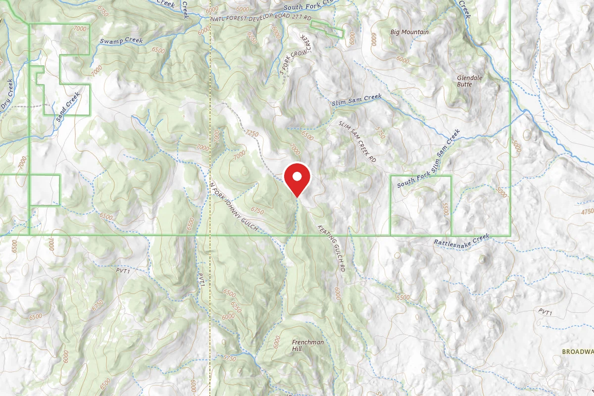 Helena-Lewis and Clark Dispersed Campsite JOHHNYS RD 621 006