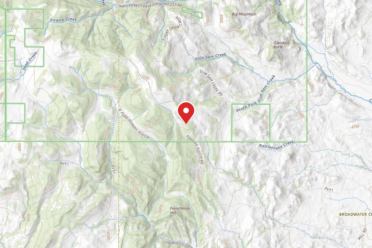 Helena-Lewis and Clark Dispersed Campsite SLIM SAM RD 621 003
