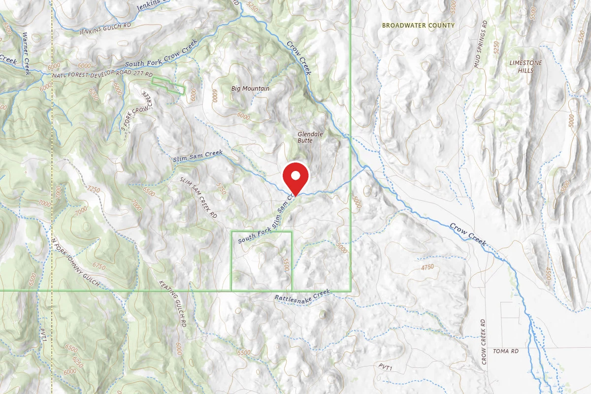Helena-Lewis and Clark Dispersed Campsite SLIM SAM RD 621 004