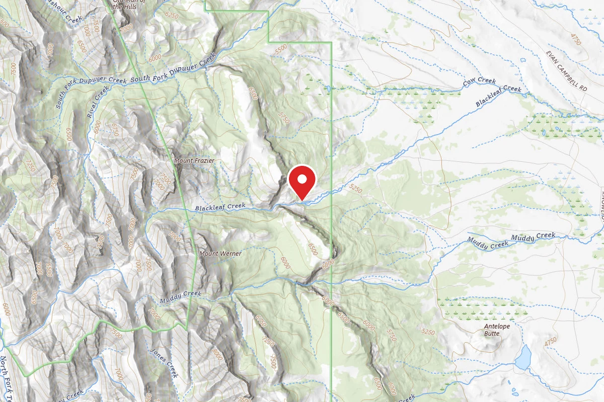 Helena-Lewis and Clark Dispersed Campsite ROAD 145-01