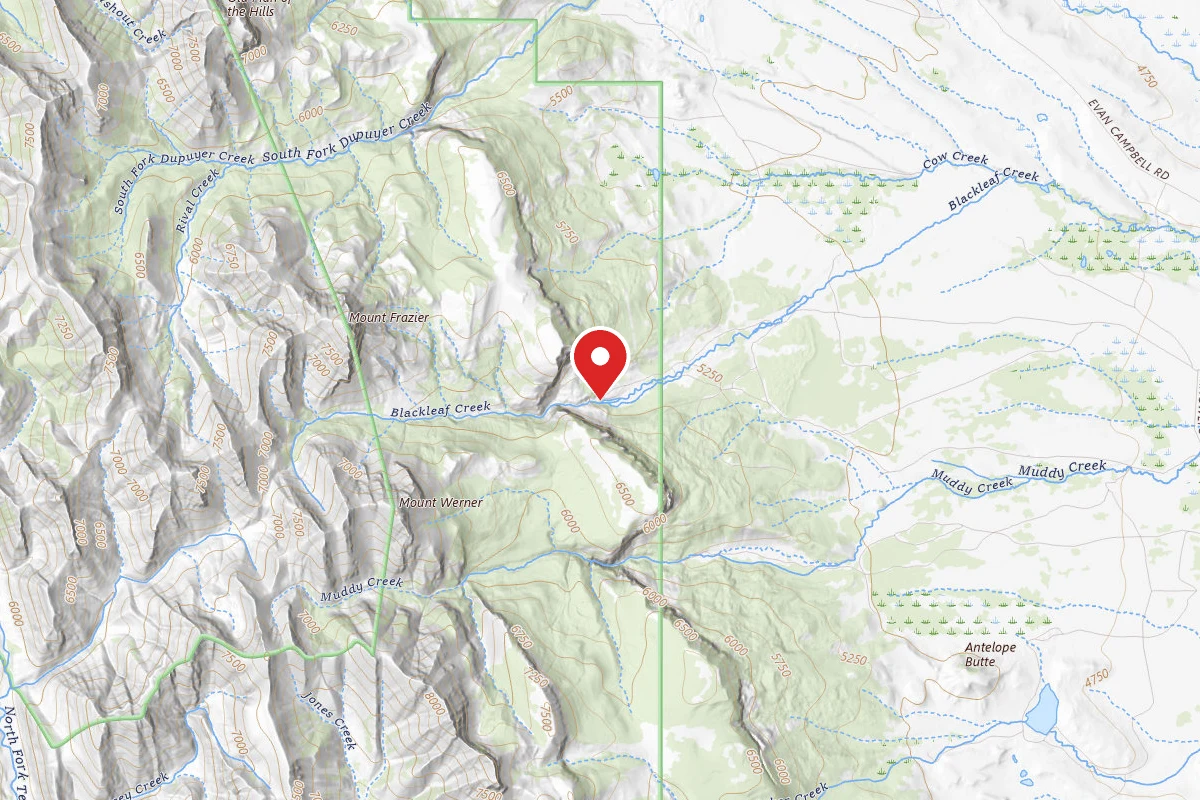Helena-Lewis and Clark Dispersed Campsite ROAD 145-02
