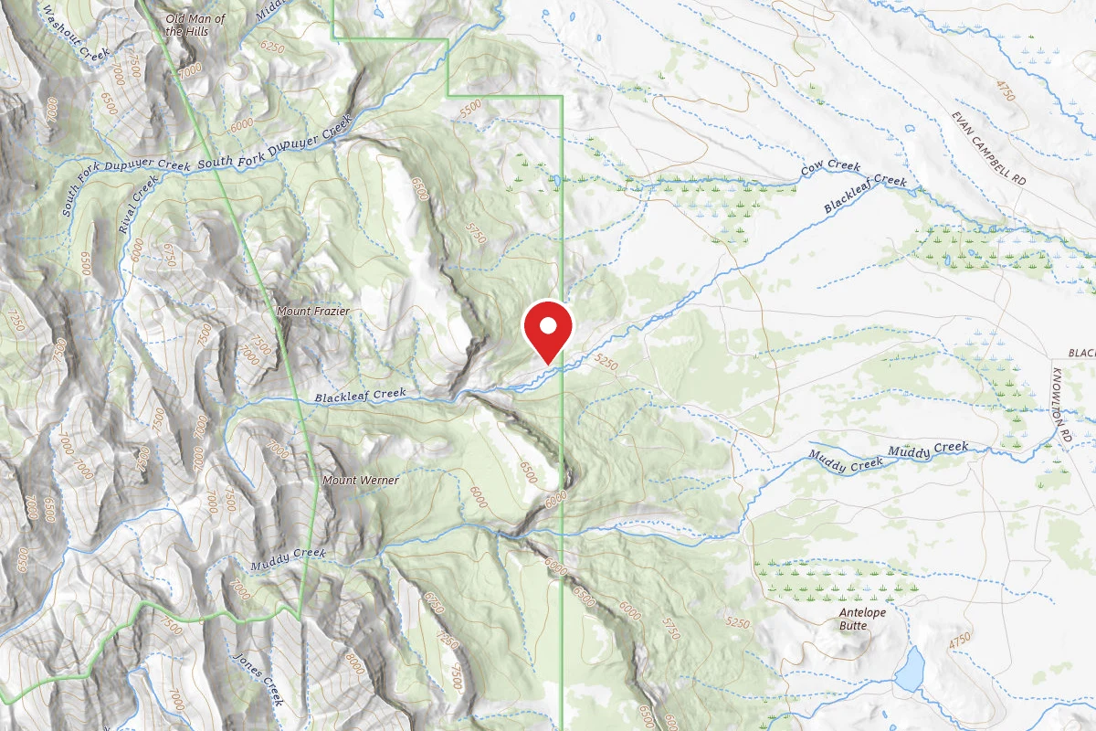 Helena-Lewis and Clark Dispersed Campsite ROAD 145-04