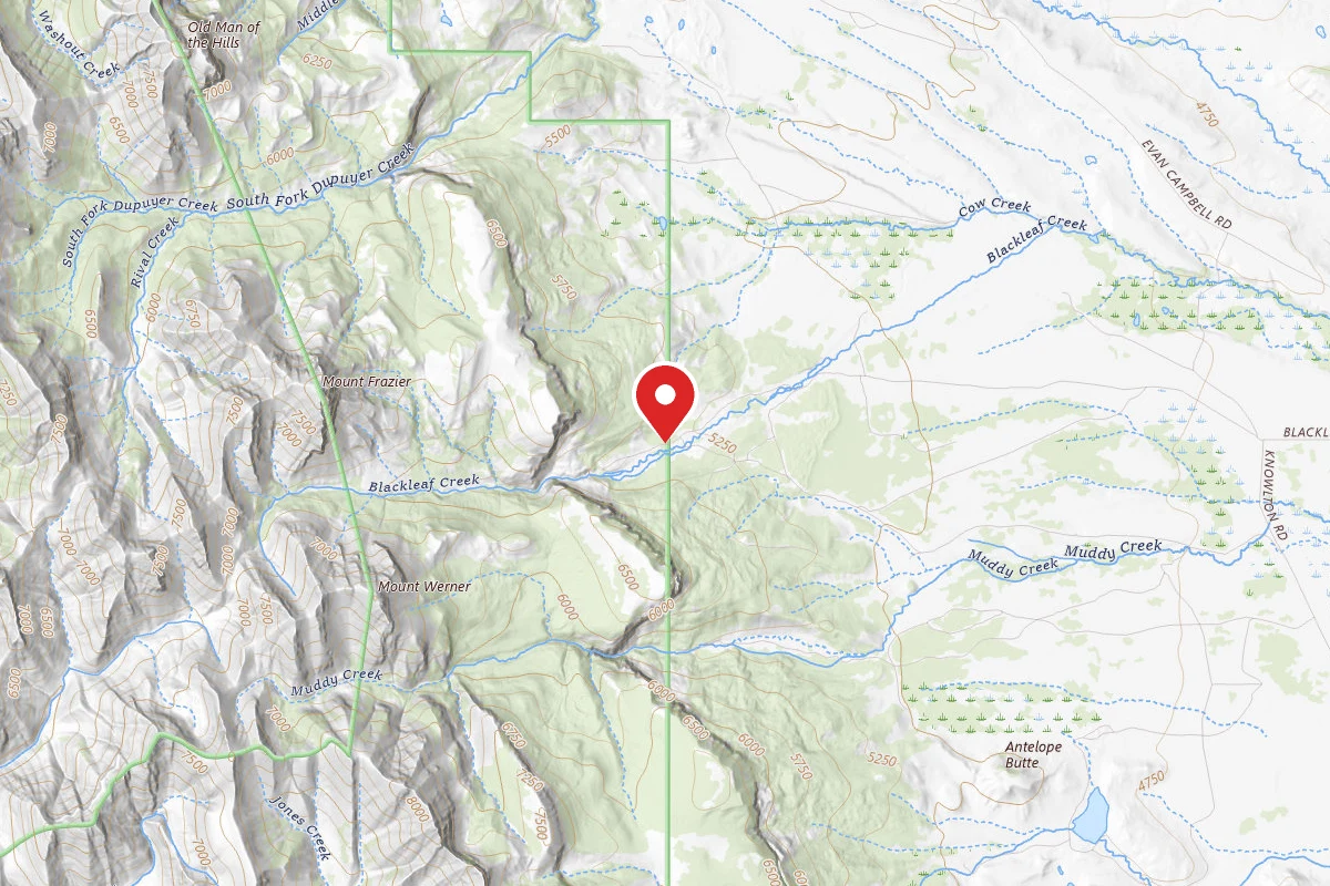 Helena-Lewis and Clark Dispersed Campsite ROAD 145-05