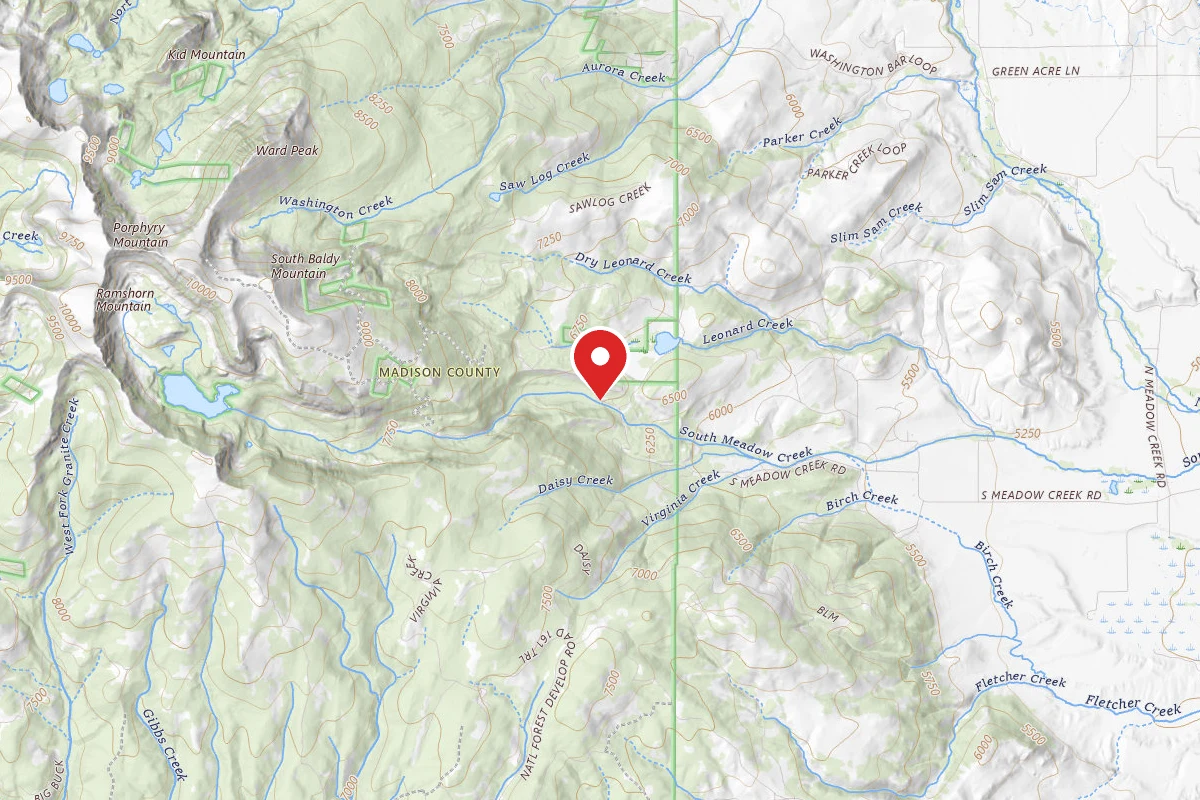Beaverhead-Deerlodge Dispersed Campsite FS1221-10