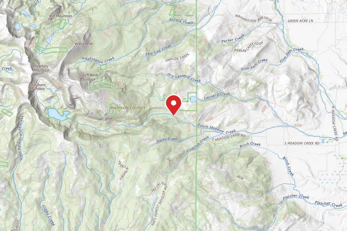Beaverhead-Deerlodge Dispersed Campsite FS1221-11