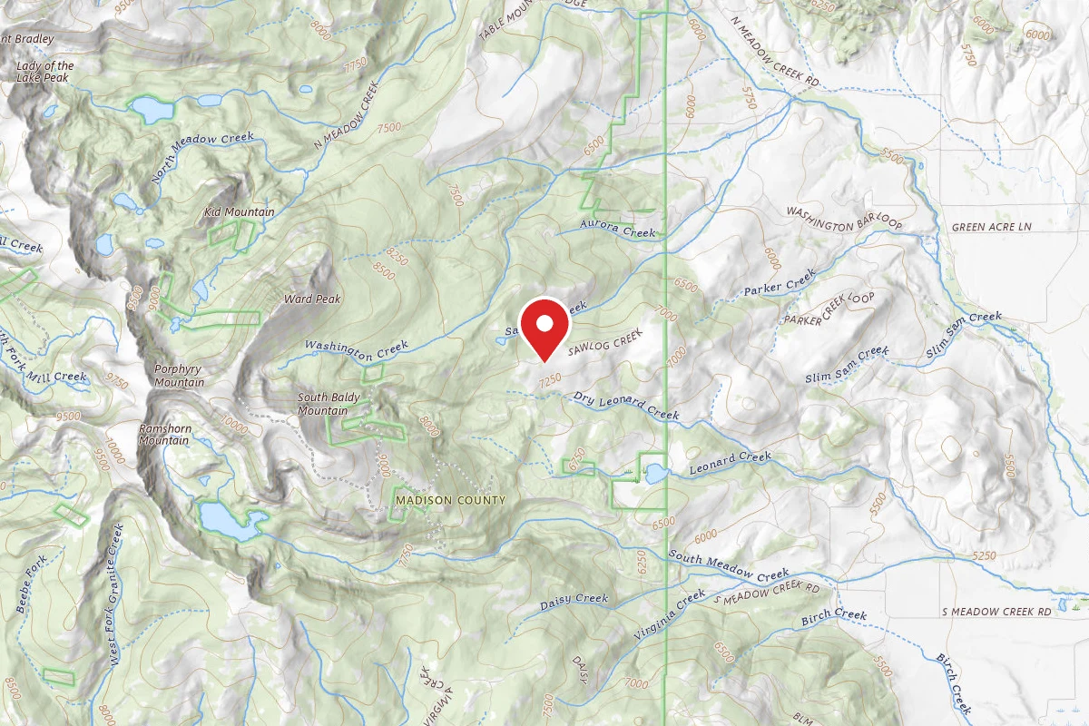 Beaverhead-Deerlodge Dispersed Campsite FS1224-05