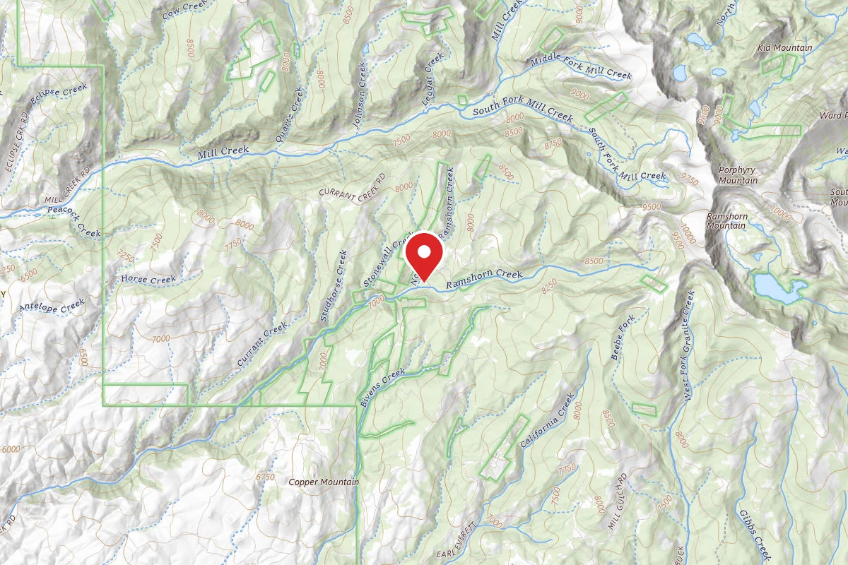 Beaverhead-Deerlodge Dispersed Campsite FS159-02