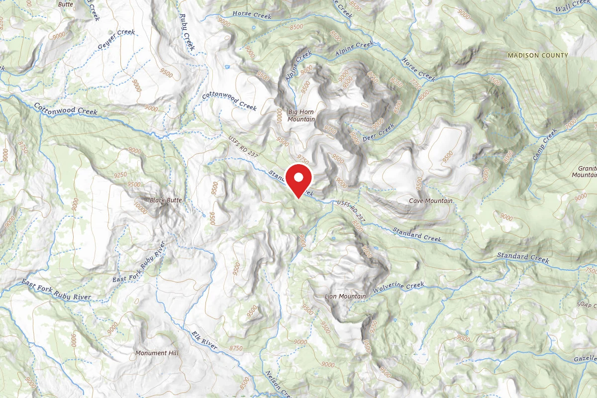 Beaverhead-Deerlodge Dispersed Campsite FS237GR-011
