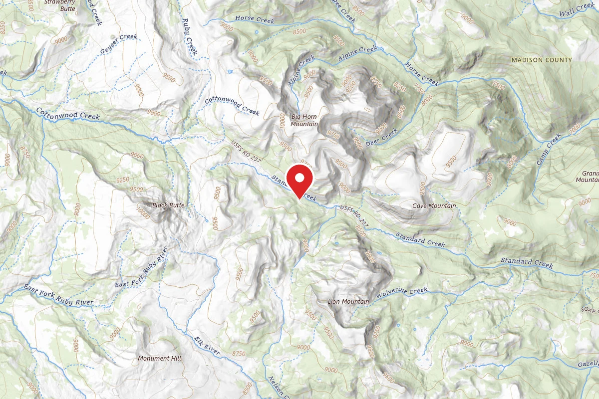 Beaverhead-Deerlodge Dispersed Campsite FS237GR-012