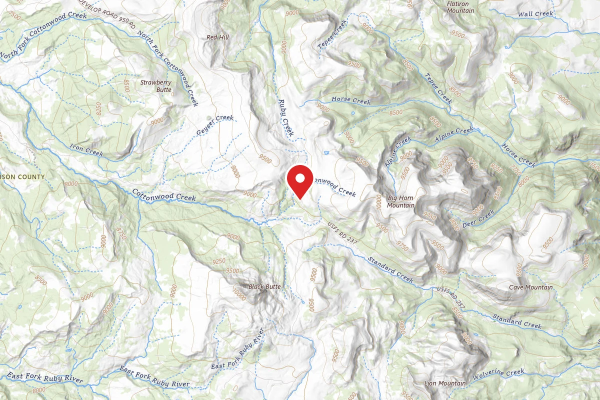 Beaverhead-Deerlodge Dispersed Campsite FS237GR-013