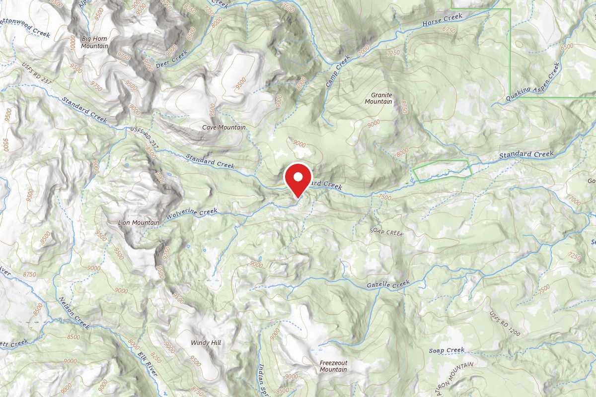 Beaverhead-Deerlodge Dispersed Campsite FS237GR-02
