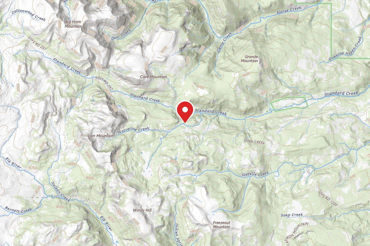 Beaverhead-Deerlodge Dispersed Campsite FS237GR-03