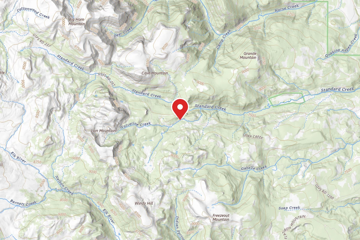 Beaverhead-Deerlodge Dispersed Campsite FS237GR-04