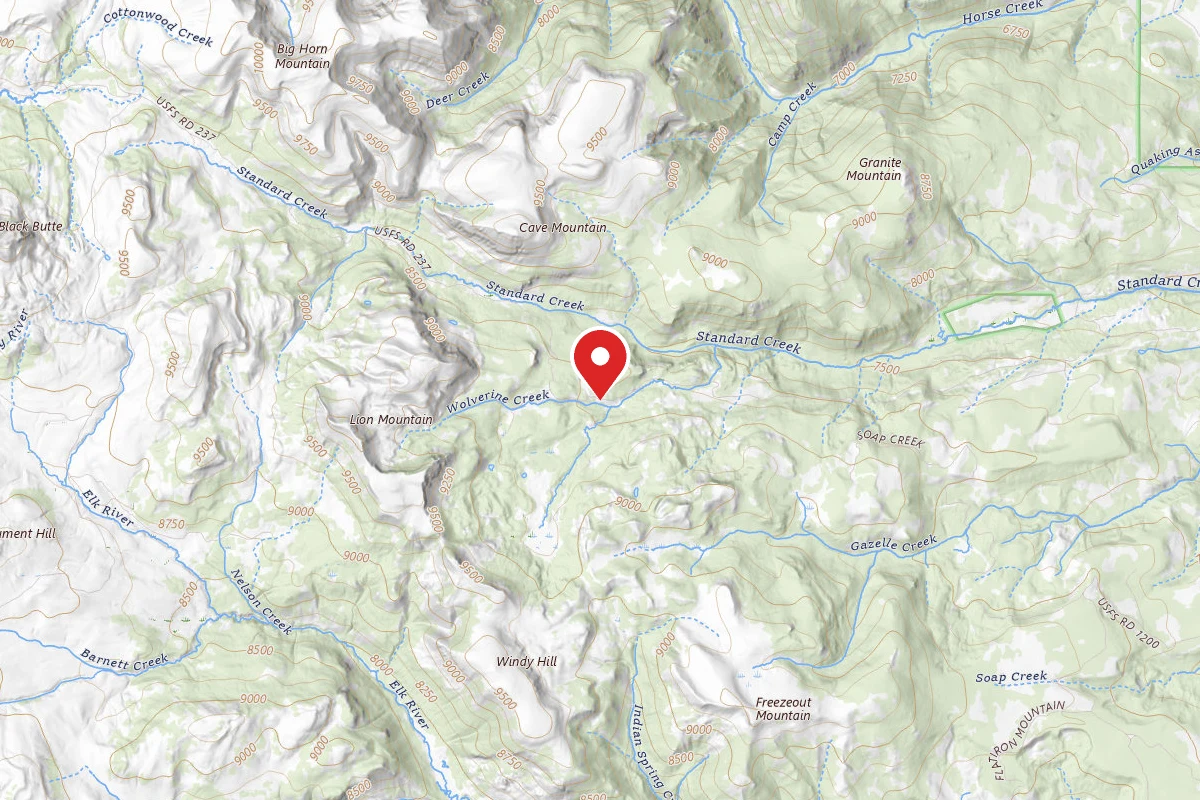 Beaverhead-Deerlodge Dispersed Campsite FS237GR-05
