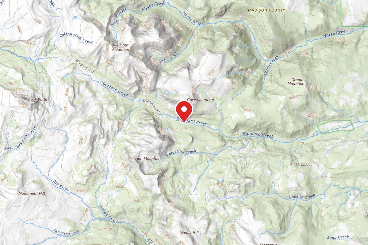 Beaverhead-Deerlodge Dispersed Campsite FS237GR-06