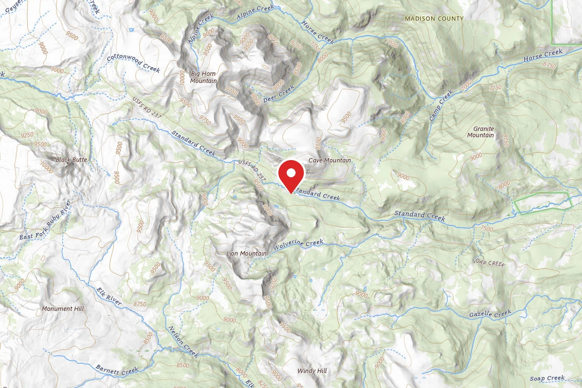 Beaverhead-Deerlodge Dispersed Campsite FS237GR-07