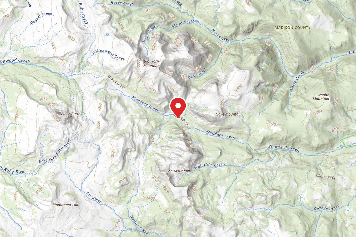 Beaverhead-Deerlodge Dispersed Campsite FS237GR-08