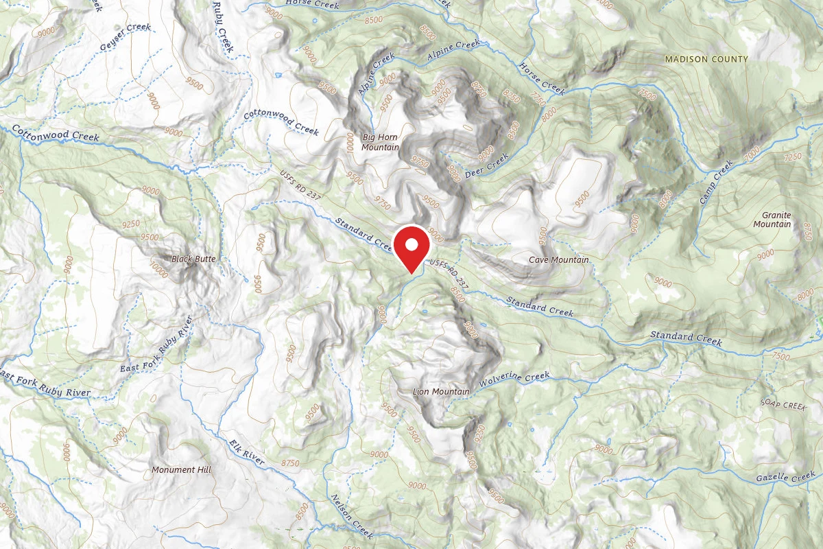 Beaverhead-Deerlodge Dispersed Campsite FS237GR-10A