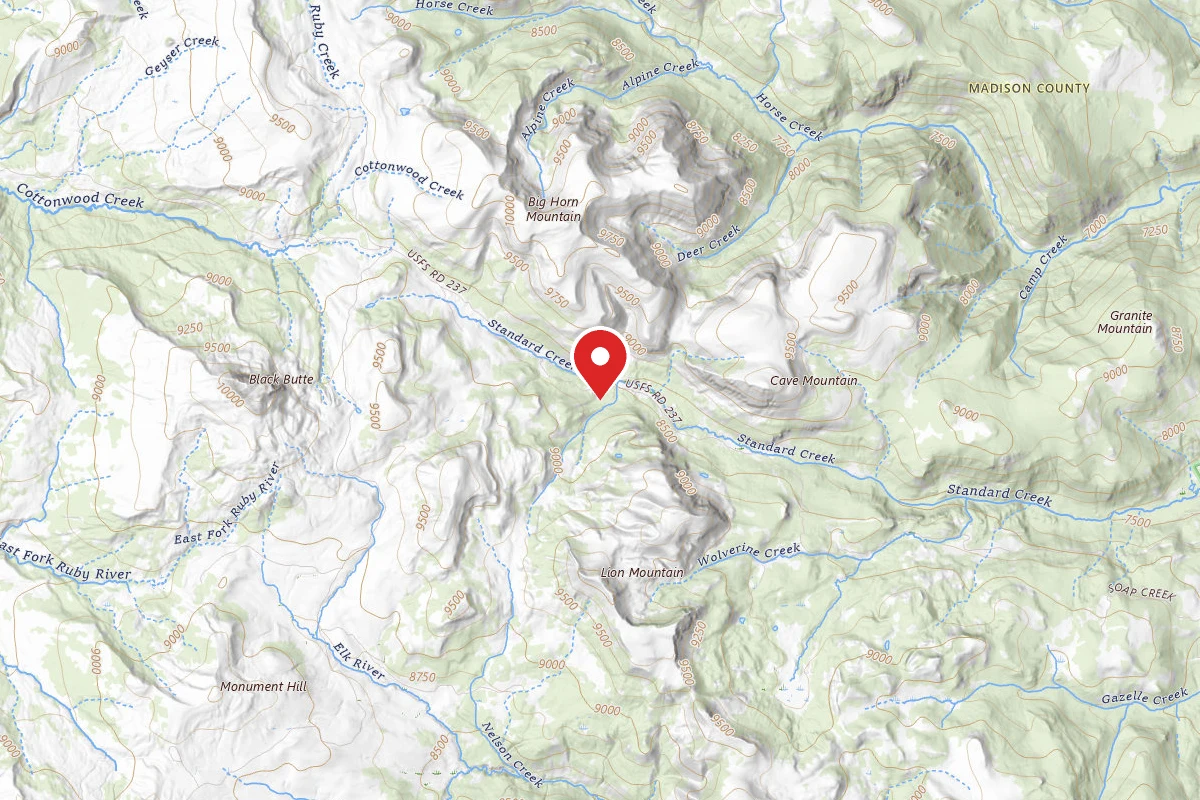 Beaverhead-Deerlodge Dispersed Campsite FS237-10B
