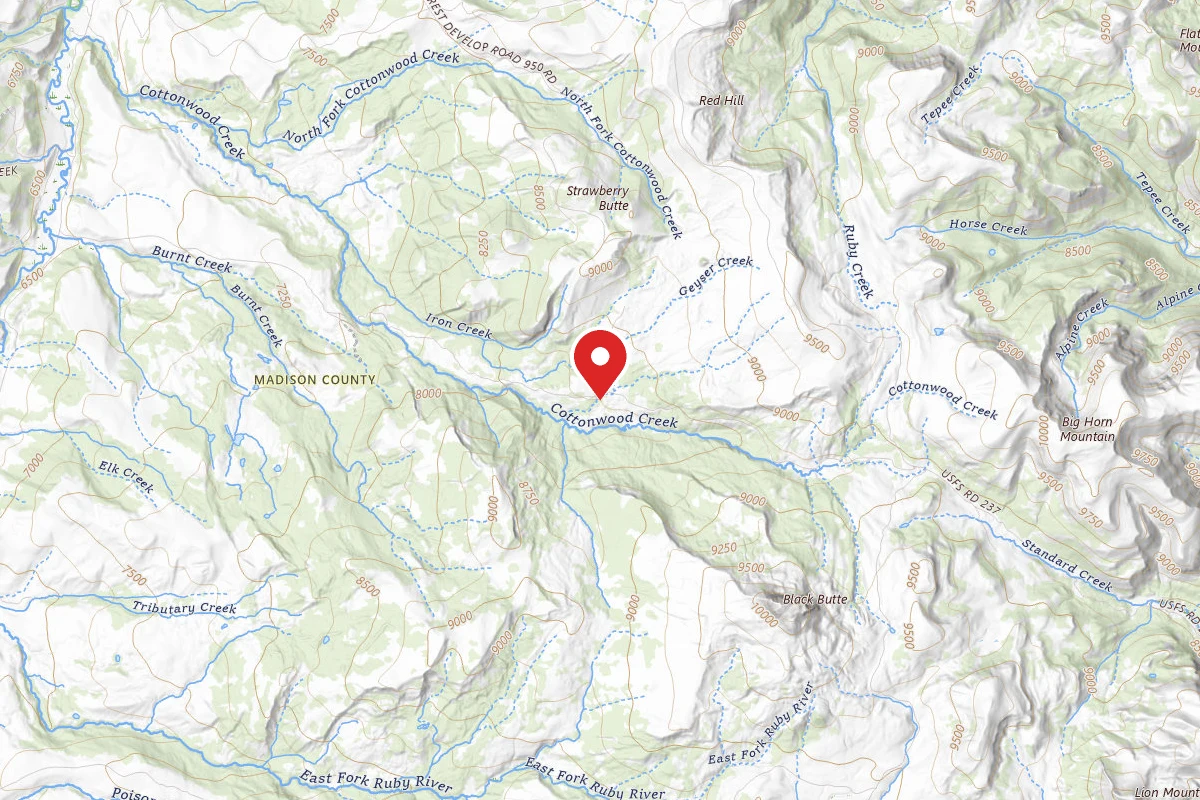 Beaverhead-Deerlodge Dispersed Campsite FS6102-01