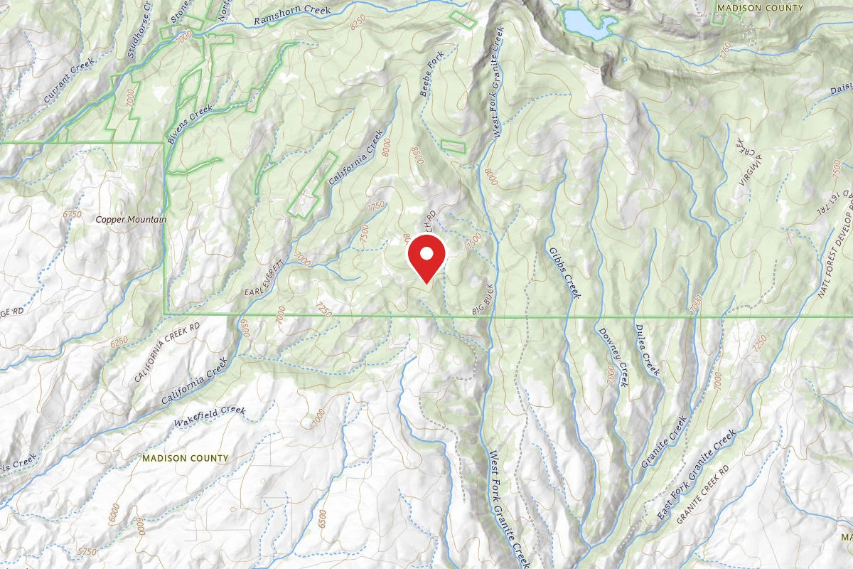 Beaverhead-Deerlodge Dispersed Campsite FS700-02